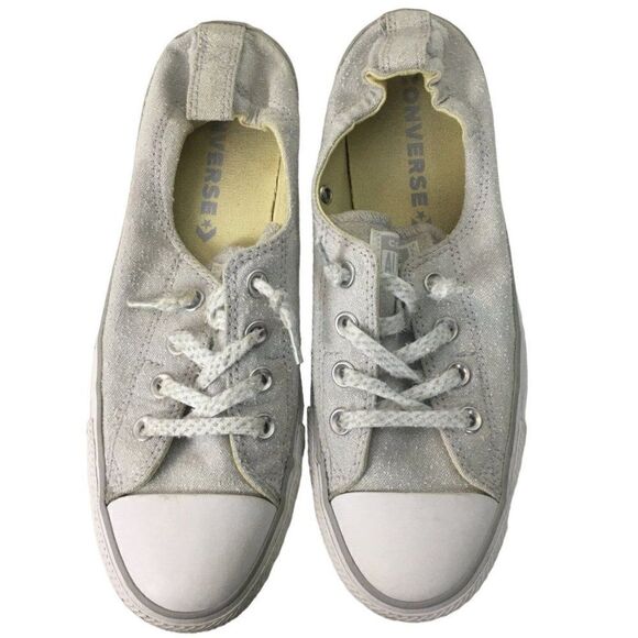 Converse All Star Women Grey Size 9.5 - Picture 5 of 6